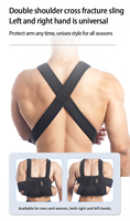 Attelle de soutien pour le bras et l'épaule Aofit, immobilisateur pour le coude, attelle pour les bras cassés ou fracturés, sangle pour blessures, entorses, attelle pour le bras