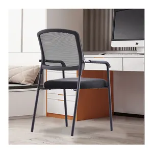 Good Quality New Arrivals Staff Mesh Office Computer Visitor Waiting Chair With Armrest