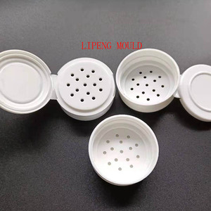 Injection plastique double rabattable moulin à sel et poivre shaker moule pour bouchon de bouteille d'épices - Product Image 5