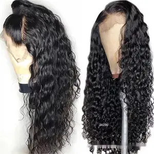 Wholesales Natura Brazil 13x4 Lace Frontal Wig Pre Plucked Transparent Hd Lace 100% Human Hair Wigs For Black Women