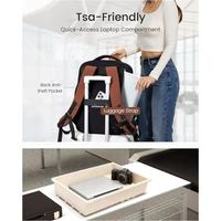 Sac à dos unisexe Oxford imperméable grande capacité multifonctionnel pour ordinateur portable, idéal pour les voyages, le travail, l'école et les étudiants