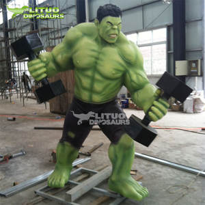Estatua de personaje de <span class=keywords><strong>película</strong></span> clásica de fibra de vidrio para Parque de Atracciones - Product Image 4
