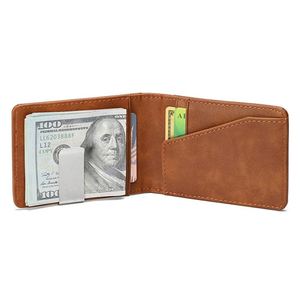 Compact Credit <b>Card</b> <b>Holder</b> <b>Wallet</b> Portable PU Leather Cash Clip Pocket Functional <b>Card</b> Case Sleeve <b>for</b> Men Women - Product Image 3