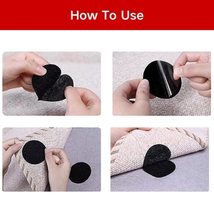 Heavy Duty Eco-Friendly Self-Adhesive Hook <strong>Loop</strong> Dots Waterproof Heat Resistant Soft on Toys Diapers Available in Round <strong>Square</strong> - Product Image 4