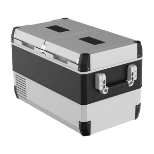 Réfrigérateur-congélateur portable à panier de style profond 95L Conception anti-vibration Réfrigérateur compact à batterie intégrée - Product Image 6