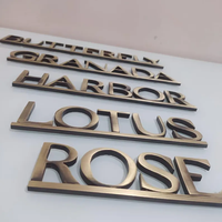 Panneau signalétique en acier inoxydable gravé sur mesure DakeSign, logo de marque de luxe, entreprises, hôpitaux, étanche IP65, installation facile