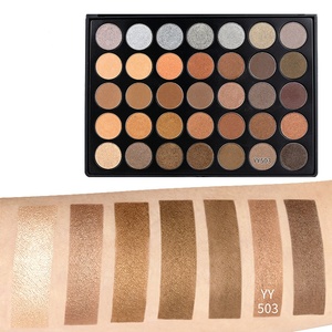 Diy 25 Color Eyeshadow NEW Wholesale <strong>No</strong> <strong>logo</strong> Shimmering and Matte Color Glitter Makeup Eyeshadow Palette - Product Image 6
