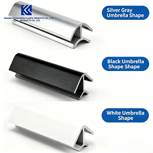 <span class=keywords><strong>Plinthe</strong></span> Keshicheng moderne en <span class=keywords><strong>PVC</strong></span> à 90 degrés, étanche, anti-humidité, anti-corrosion, écologique, durable, avec finition film aluminium - Product Image 1