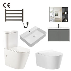 Meubles de salle de bain modernes pour hôtel, nouvelle conception, meubles de toilette, armoires à pharmacie, ensembles de sanitaires, grand modèle avec lavabo - Product Image 2