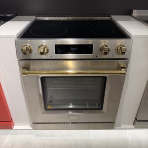 30 pulgadas 4.63 pies cúbicos Estufa Eléctrica de 4 Quemadores con Horno de Convección Eléctrico, Acero Inoxidable y Perillas de Aleación de Zinc y Pantalla LED - Product Image 2