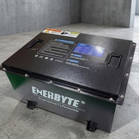 بطارية ليثيوم أيون Enerbyte ذات الدورة العميقة للطاقة الشمسية، حزمة بطاريات LiFePO4 للمركبات الترفيهية وعربات الجولف وعربات AGV، معتمدة ISO