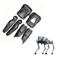 Pièces métalliques pour robots humanoïdes, kit de bras robotiques, coques de bras et de jambes, pièces de boîtier en aluminium anodisé, pièces moulées sous pression en alliage d'aluminium