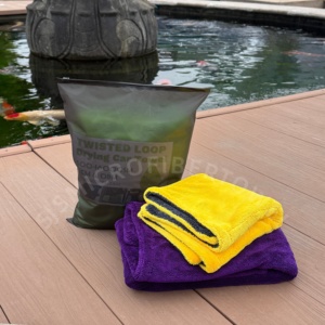 1400GSM Premium <b>Microfiber</b> Car Drying <b>Towel</b> Auto Detailing Cloth Quick Dry <b>Microfiber</b> <b>Towel</b> for Car Care Twisted Loop <b>Towel</b> - Product Image 1