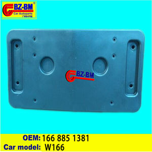 Frente cubierta de la placa de licencia de Marco después de titular de placa de licencia es adecuado para Benz W117 W156 W164 W204 W205 W210 modelo 1668850381 - Product Image 2