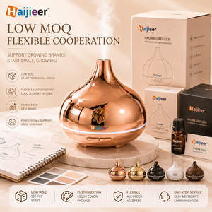 Premium Wellness Ultrasonik Aromaterapi Nemlendirici Elektrokaplama 500ml Esansiyel Yağ Difüzörü Lüks Masaüstü Ev Dekorasyonu - Product Image 4