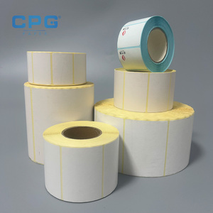 Étiquette thermique directe 3x5 pouces 130 g/m² à forte adhérence, prix usine, pour inventaire de détail et codes-barres - Product Image 2