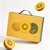 Boîte Cadeau de Luxe Moderne pour Fruits, Personnalisée avec Fermeture Magnétique Dorée en Relief, Boîtes Rigides Haut de Gamme pour Emballage Cadeau d'Affaires et de Fêtes