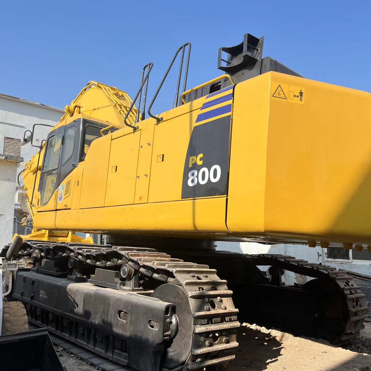 Хит продаж, тяжелое оборудование Komatsu, гусеничная машина 80t PC800, экскаватор б/у, komatsu PC650, 700 850 Подержанные карьерные экскаваторы