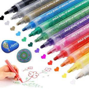 Nuevos Productos, Marcadores de Pintura Acrílica a Base de Agua, No Tóxicos, 12/24/30 Colores, Venta al Por Mayor - Product Image 3