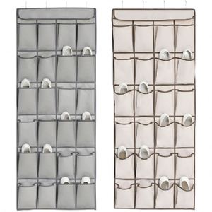Nice <b>Shoes</b> Hanging Storage Bags Behind the Door Wall Hanging Decoration Ankle Sock Hanging Rack Fabric Phone Hanging Bag - Product Image 2