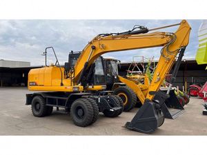 Prix d'usine, excavatrice sur pneus hydraulique de 15 tonnes Liugong W915E avec accessoires de brise-roche - Product Image 4