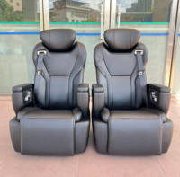 Siège de Pilote Capitaine ST-VIPBZ pour Van, Accessoires Auto, Sièges de Voiture Électriques Inclinables de Luxe, Chaise Pivotante pour Bus