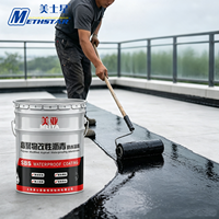 Enduit d'étanchéité multi-usages à base d'émulsion acrylique et de carbonate de calcium lourd V970, produit en usine, pour sous-sols