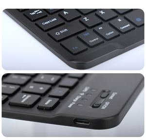 Bàn phím không dây với touchpad và bàn phím số <span class=keywords><strong>mini</strong></span> mỏng siêu mỏng USB Type-C cho máy tính bảng & máy tính xách tay - Product Image 3