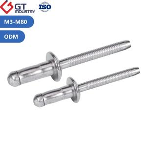 Rivets à tête bombée Hemlok Hem-luk en acier inoxydable SS304 SS316 SS316L 1/8 3/16 5/16 5/32 201 304 316 316L 3,2 mm 4,8 mm 5 mm - Product Image 3