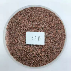 Schweres spezifisches Gewicht Rotkarbid-Wasserstrahl-Granat zum freien Schleifen Schneiden von Schleif mitteln - Product Image 4