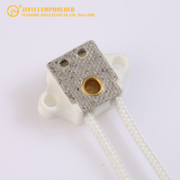 Douille G4 g5.3 g6.35 phare 250V 500W rating halogène supports de lampe bases de lampe pour pièces de lustre