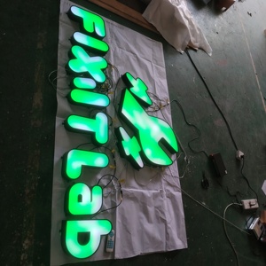 Letras 3D Personalizadas, Logotipo Metálico con LED RGB Multicolor, Letrero Comercial de Acero Inoxidable para Exteriores, Acrílico para Hogar, Tiendas y Empresas, IP65, Google - Product Image 6