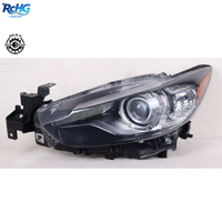 Lampu Depan RCHG Mazda 6 Atenza 2014-2016 Xenon dengan DRL AFS LED Hitam 4100K GHR4-51-031 GHR4-51-041
