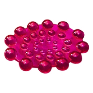 Jabonera de Metal y Latón Crystal Atom, Bandeja Porta Jabón con Acabado Personalizado para Hogar, Cocina, Hotel, Baño, Soporte de Calidad Premium - Product Image 1