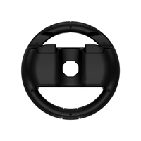 2 Buah Roda Kemudi Desain Ergonomis Nyaman Bahan ABS Premium Mudah Dipasang untuk Nintendo Switch 2/Switch1/Oled