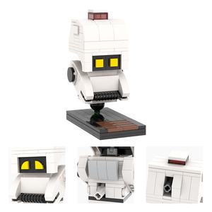 WALL E robot de nettoyage <span class=keywords><strong>M</strong></span>.O. minifigs briques de construction kits de construction Compatible avec leguoguo moule roi juguetes jouets - Product Image 5