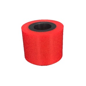 Roues en polyuréthane revêtues pour la science et la métallurgie, taille personnalisable, durables pour les accessoires de convoyeurs d'usines de fabrication - Product Image 1