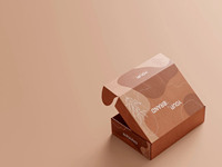 Caja de Regalo de Cartón Corrugado Reciclable y Ecológica Personalizada para Chocolates, con Relieve, Laminado Brillante/Mate y Recubrimiento UV