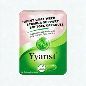 Soutien Quotidien à la Vitalité : Gélules Molles 800mg (90 unités) à l'Extrait de Horny Goat Weed – Aide à Maintenir la Vitalité et l'Énergie – Supplément OEM en Gros - Product Image 1