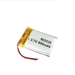 902535 800mAh 3,7 V hard case drone enrich power lithium polymer battery cells - Product Image 2