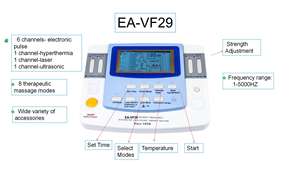 <span class=keywords><strong>2025</strong></span> EA-VF29 sıcak satış dijital darbe özel elektrik akupunktur onlarca yeni tıbbi ekipman Microcurrent elektroterapi - Product Image 5