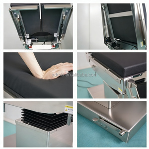 <span class=keywords><strong>Table</strong></span> d'opération chirurgicale pour examen médical manuel électrique universel en acier inoxydable 304 certifié CE classe II - Product Image 4
