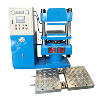 Presse de vulcanisation automatique à commande PLC pour joints toriques en caoutchouc et bagues d'étanchéité, machine de moulage par compression avec certificat CE