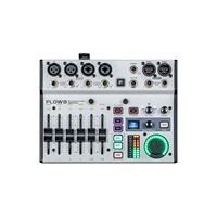 Mezclador Digital FLOW8 de 8 Entradas con Interfaz de Audio/USB y Alimentación Phantom de 48V para Consola de Sonido con Rango Dinámico Óptimo