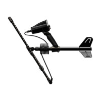 Détecteur de métaux professionnel JHY PI200 pliable en aluminium avec bobine étanche pour la détection de métaux précieux souterrains