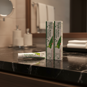 Dentifrice <span class=keywords><strong>TOOBY</strong></span> à l'Aloe Vera et à la Menthe, Taille Standard, Soin à Domicile, Haleine Fraîche, Blanchiment des Dents, Ingrédients Naturels à Base de Plantes - Product Image 2