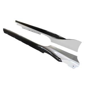 Kit de carrocería de faldones laterales de fibra de carbono estilo <span class=keywords><strong>Pista</strong></span> para <span class=keywords><strong>Ferrari</strong></span> <span class=keywords><strong>488</strong></span> GTB Spider <span class=keywords><strong>2019</strong></span>+ - Product Image 1