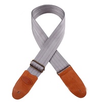 Tali Gitar Akustik Elektrik Cheerhas 4 Warna Bahan Nilon Suede Kulit Ringan dan Tahan Lama 2"x59"