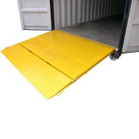 Rampe de conteneur robuste pour le chargement et le déchargement avec des produits lourds/pièces de chariot élévateur de conteneur de rampe