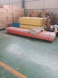 Étagères personnalisées en métal à dos en maille, finition grain <span class=keywords><strong>de</strong></span> bois, pour présentation en supermarché - Product Image 5
